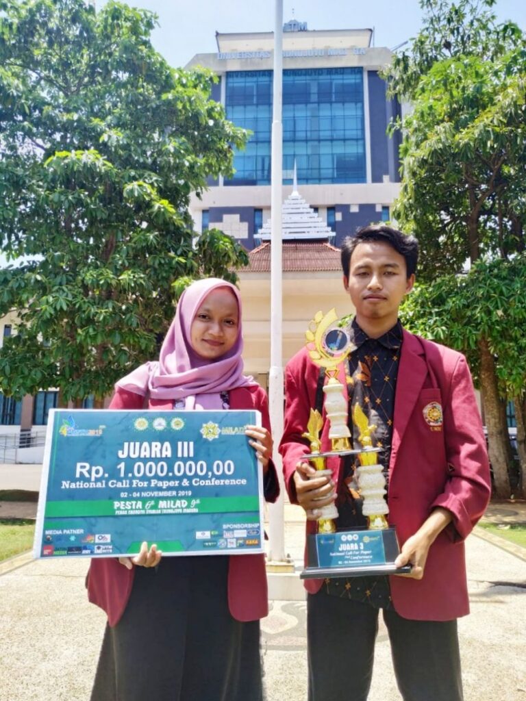 Mahasiswa Agroteknologi terpilih menjadi Juara dalam Nasional Call for Paper and Conference