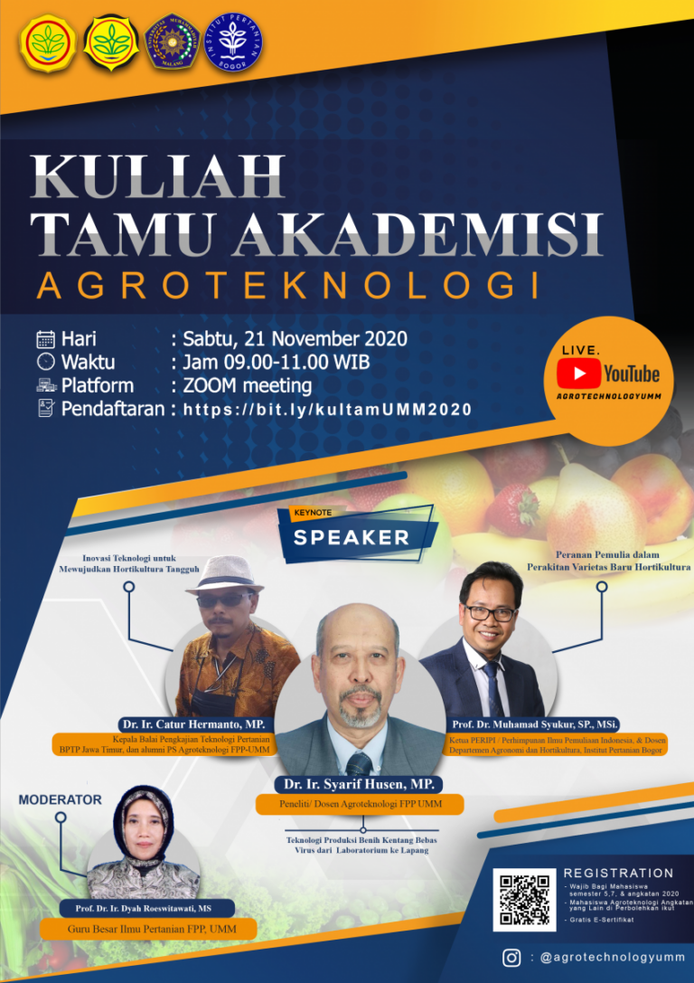 Kuliah Tamu Agroteknologi